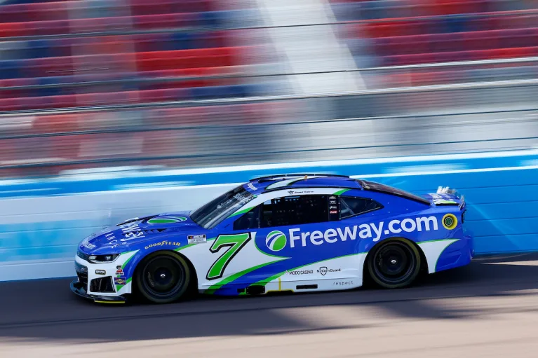 Spire Motorsports No. 7 Freeway.com Chevrolet at Phoenix Raceway